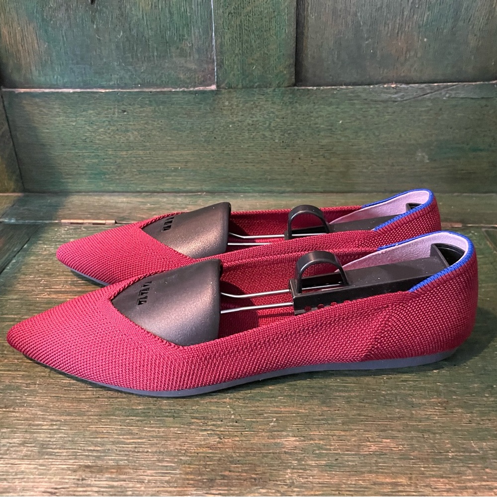Rothy’s Red points Size 10